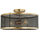 JVI Designs - Wellington Semi Flush Mount - 3071-10 | Montreal Lighting & Hardware