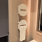Sèche-serviettes P&Bhusri K23-M-PWH-N K23 en porcelaine blanche