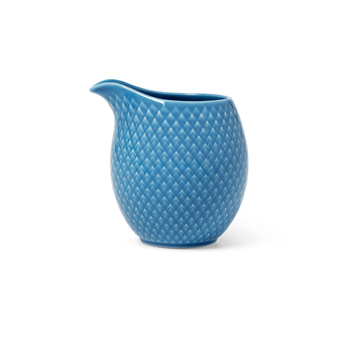 Lyngby Porcelæn 201346 Pot à lait Rhombe Color en bleu
