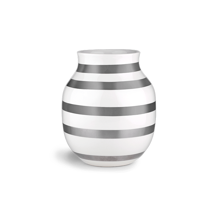 Kähler 691791 Vase Omaggio en argent