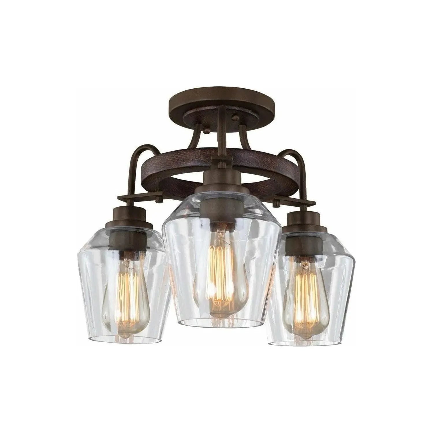 Kalco - Allegheny Semi Flush Mount - 508740BS | Montreal Lighting & Hardware