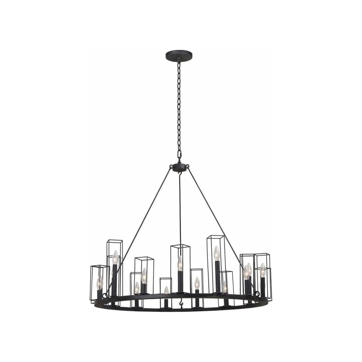 Kalco - Allston Chandelier - 507771BI | Montreal Lighting & Hardware