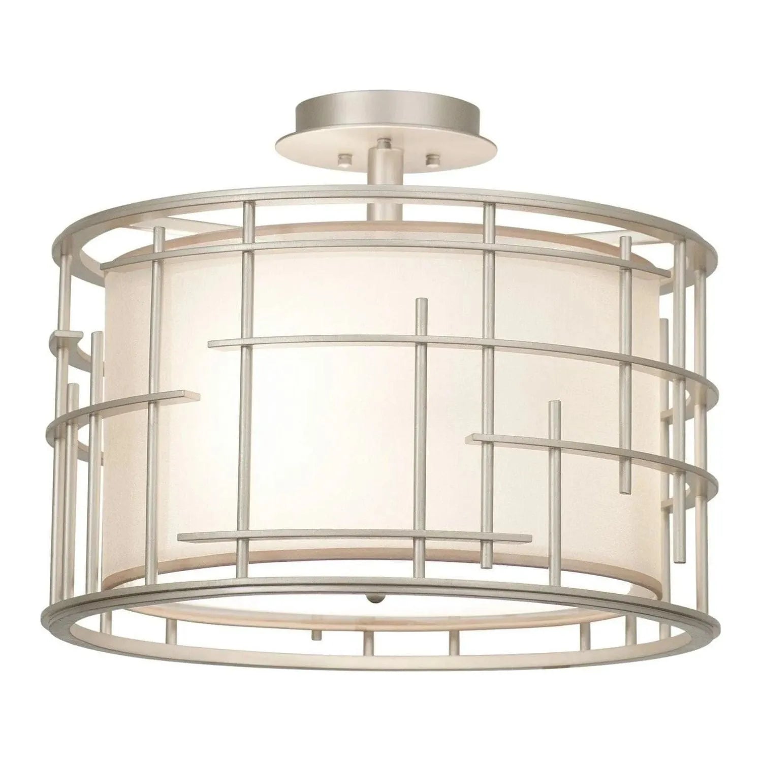 Kalco - Atelier Semi Flush Mount - 6482TS | Montreal Lighting & Hardware