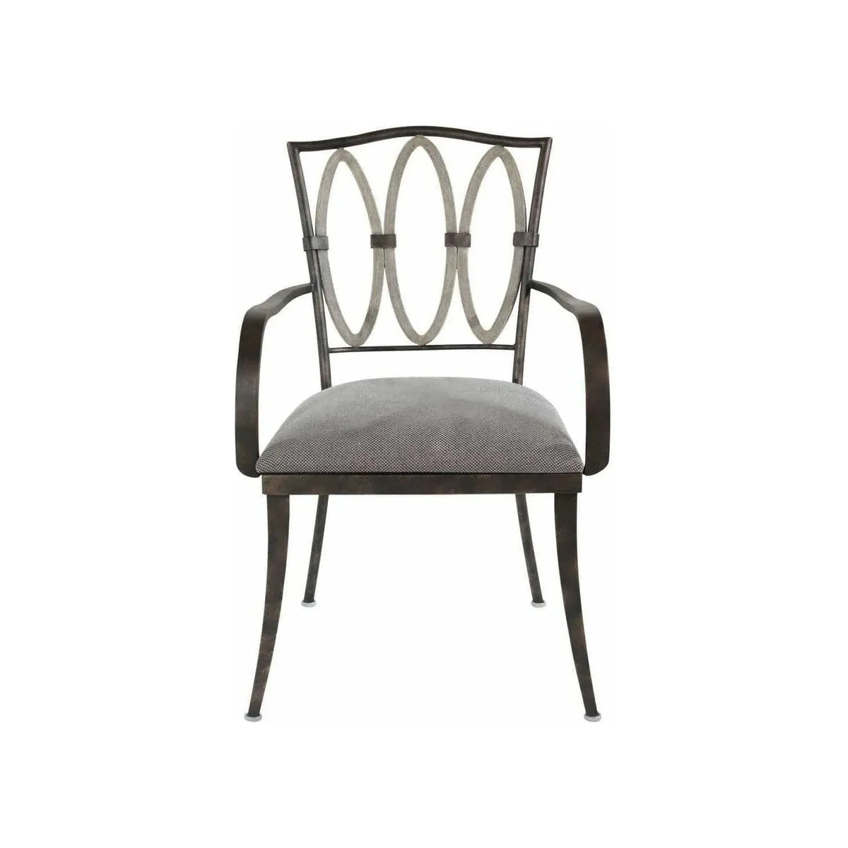 Kalco - Belmont Dining Arm Chair - 800402FG | Montreal Lighting & Hardware