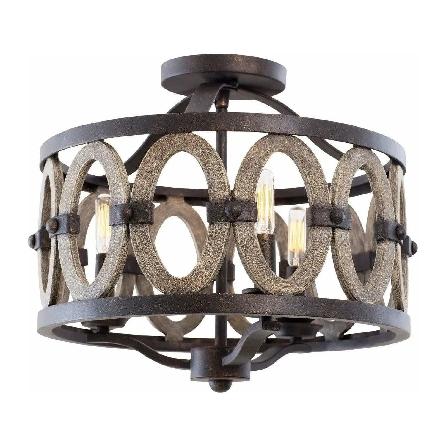 Kalco - Belmont Flush Mount - 500241FG | Montreal Lighting & Hardware