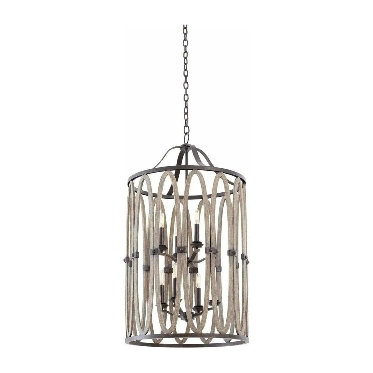 Kalco - Belmont Foyer Pendant - 500253FG | Montreal Lighting & Hardware