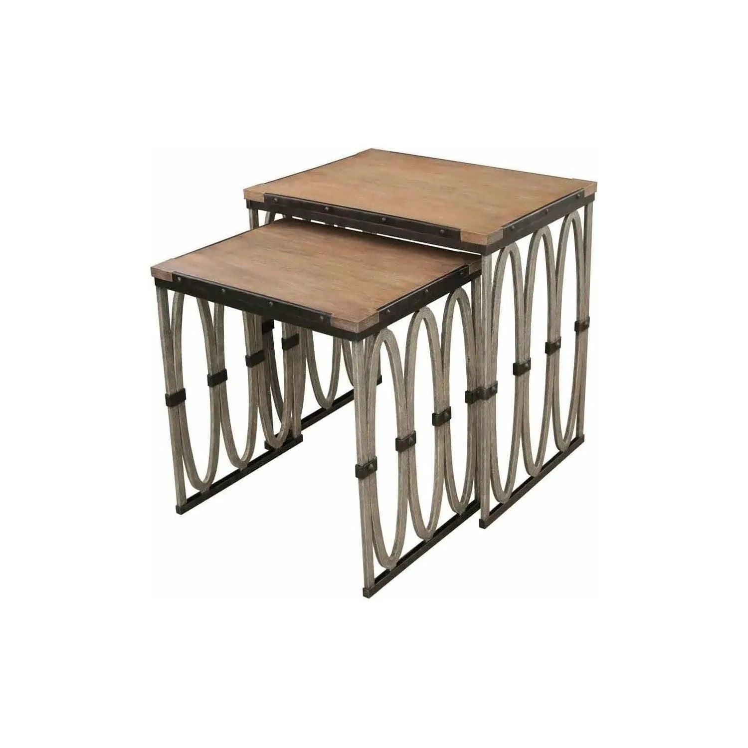Kalco - Belmont Nesting Table - 800404FG | Montreal Lighting & Hardware