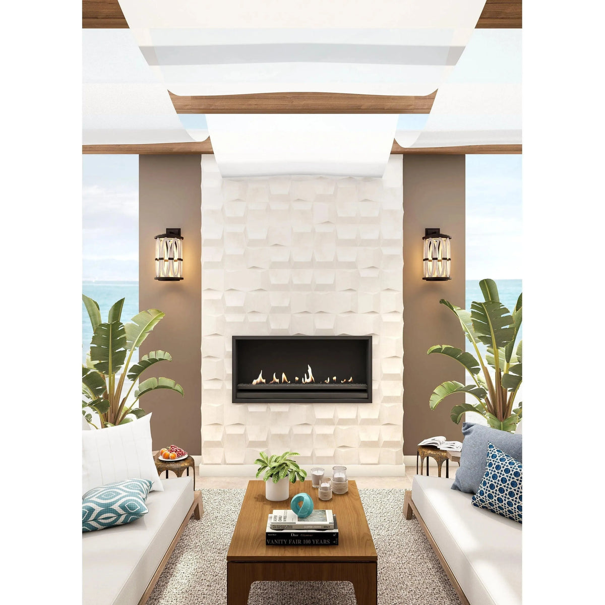 Kalco - Belmont Outdoor LED Wall Sconce - 404420FG | Montreal Lighting & Hardware