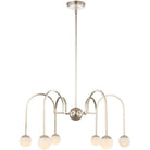 Kalco - Bistro Chandelier - 512871PN | Montreal Lighting & Hardware