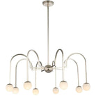 Kalco - Bistro Chandelier - 512872PN | Montreal Lighting & Hardware