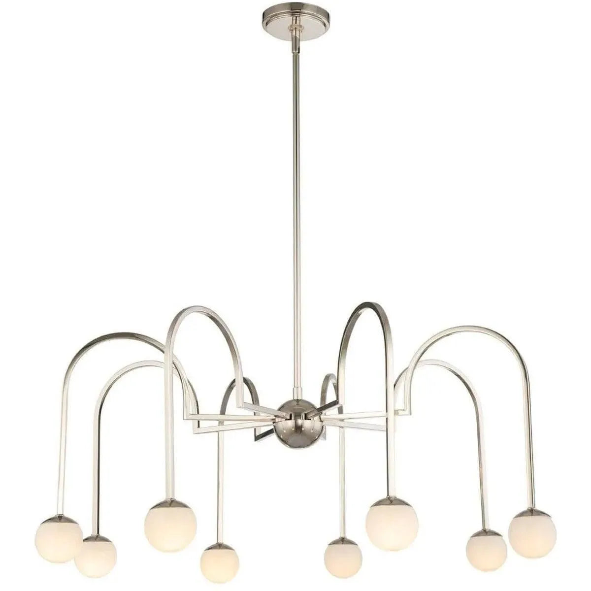 Kalco - Bistro Chandelier - 512871PN | Montreal Lighting & Hardware