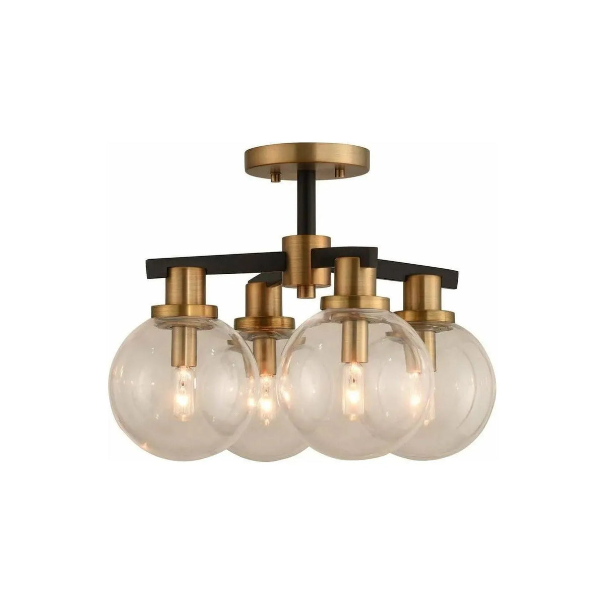 Kalco - Cameo Semi Flush Mount - 315440BBB | Montreal Lighting & Hardware