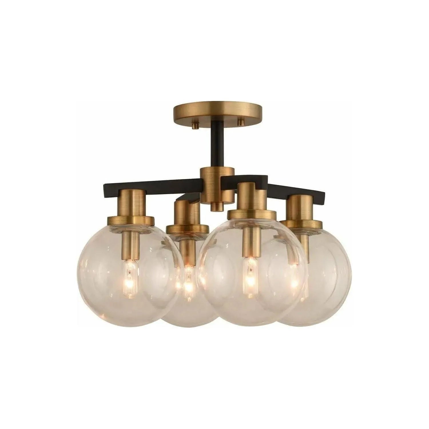 Kalco - Cameo Semi Flush Mount - 315440BBB | Montreal Lighting & Hardware