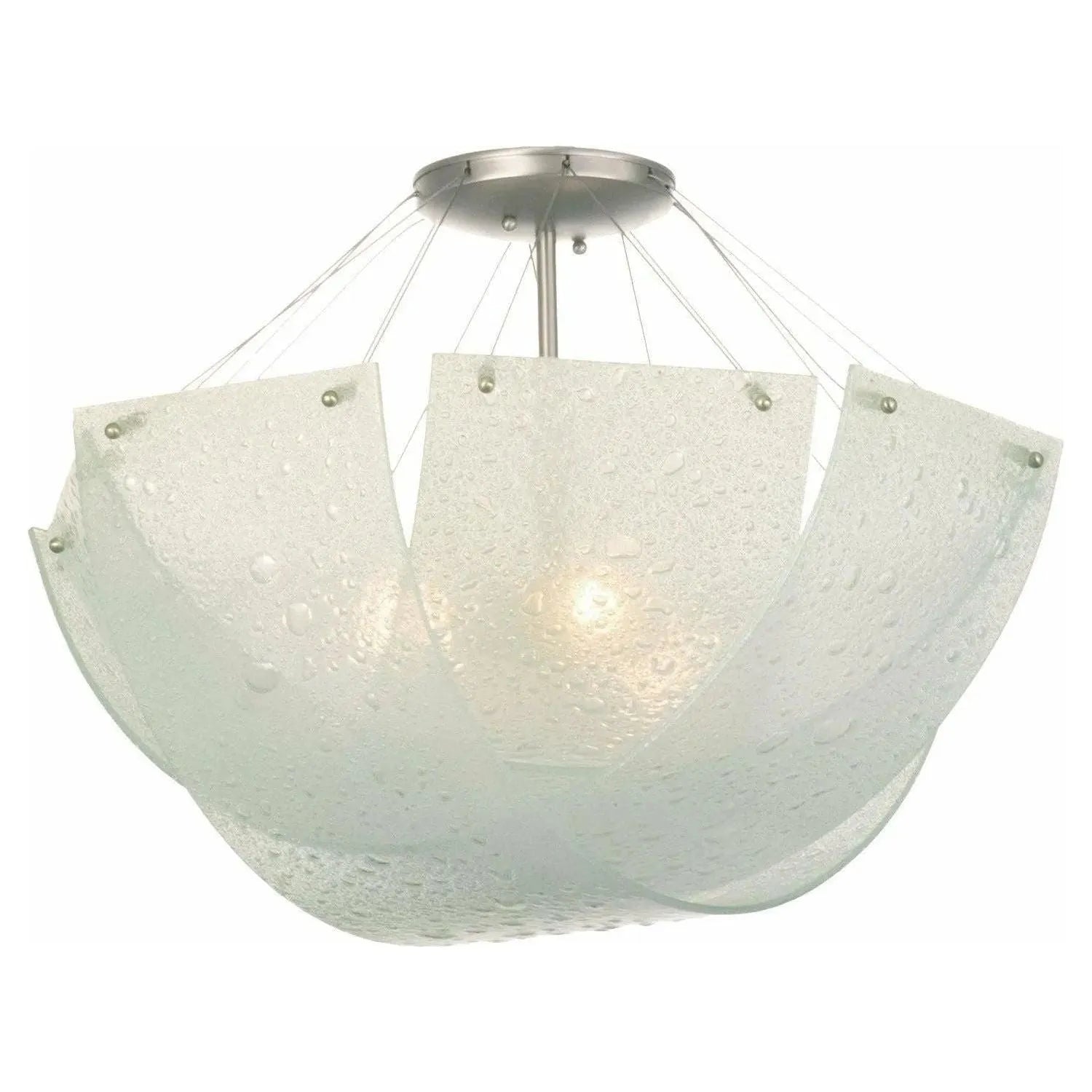 Kalco - Cirrus Semi Flush Mount - 5096SN | Montreal Lighting & Hardware