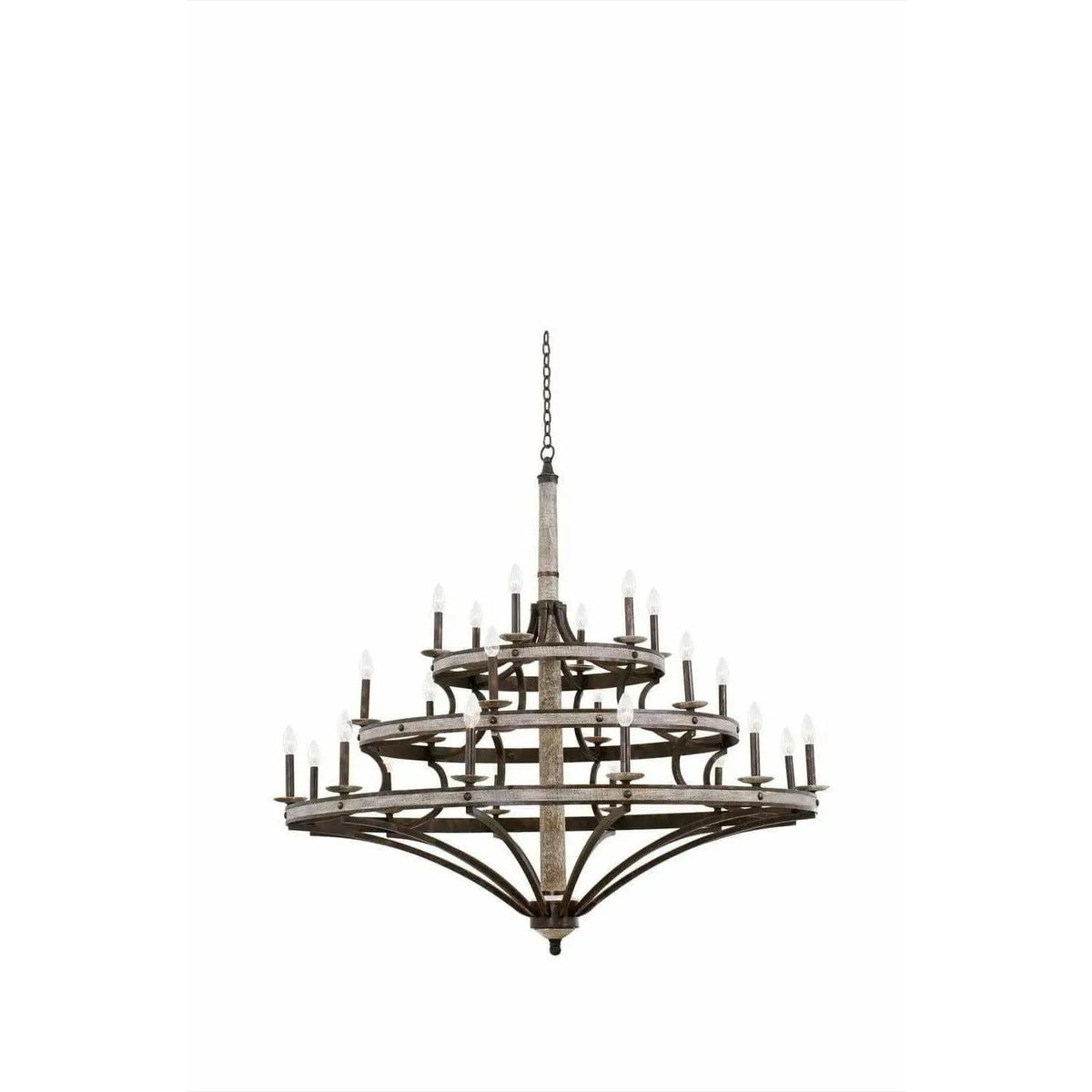 Kalco - Coronado 3-Tier Chandelier - 7044FG | Montreal Lighting & Hardware