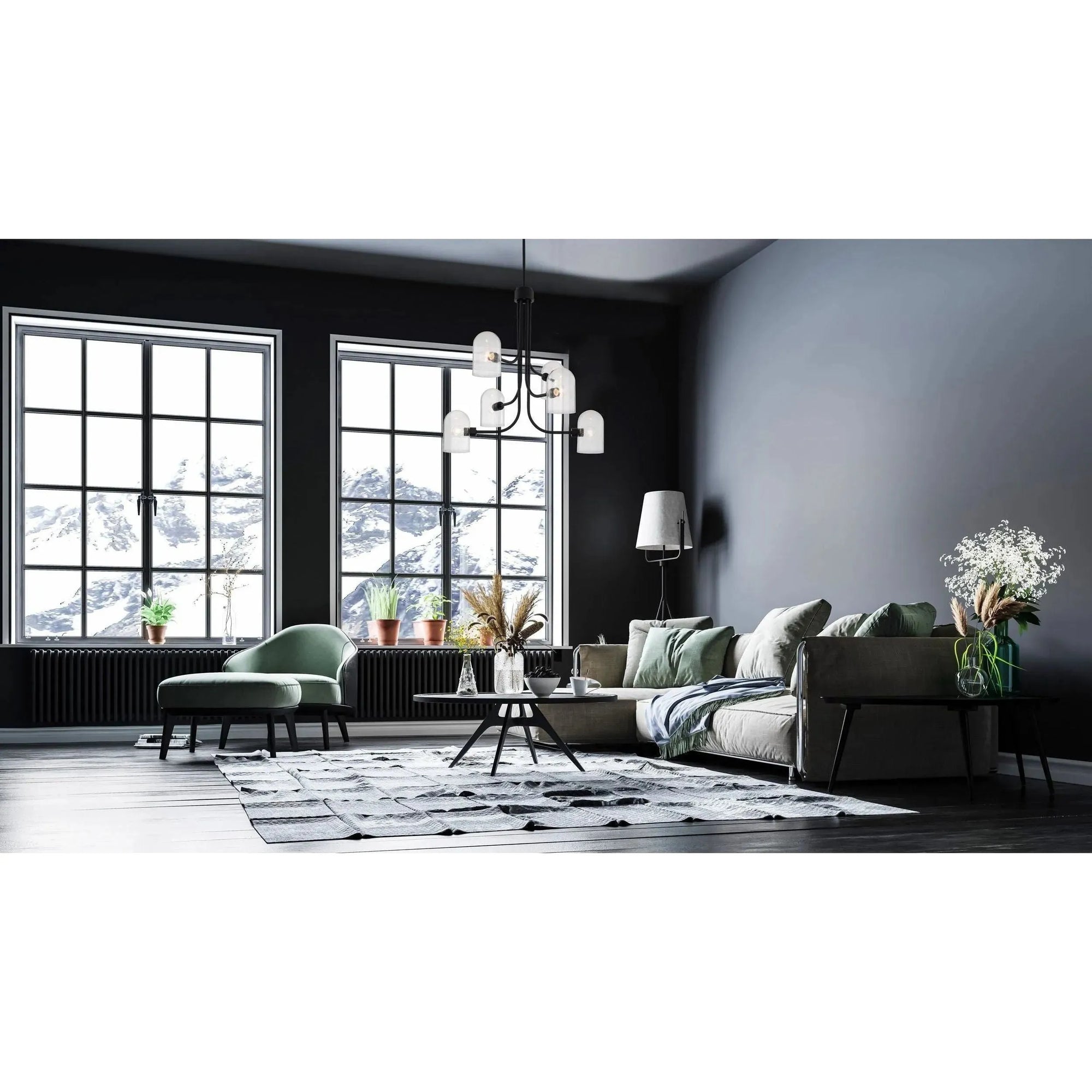 Kalco - Cupola Chandelier - 514071MB | Montreal Lighting & Hardware