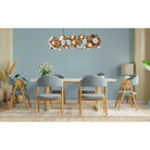 Kalco - Damask Island Pendant - 520361BVB | Montreal Lighting & Hardware