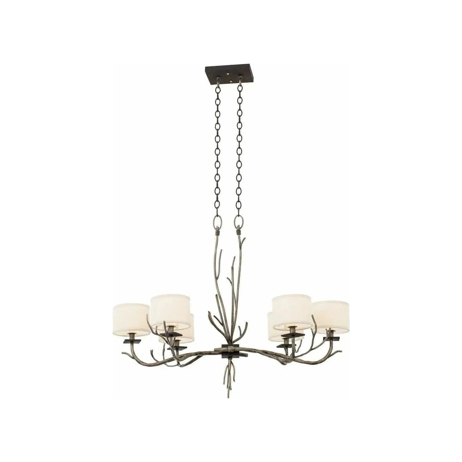 Kalco - Denali Oval Chandelier - 501050BJT | Montreal Lighting & Hardware