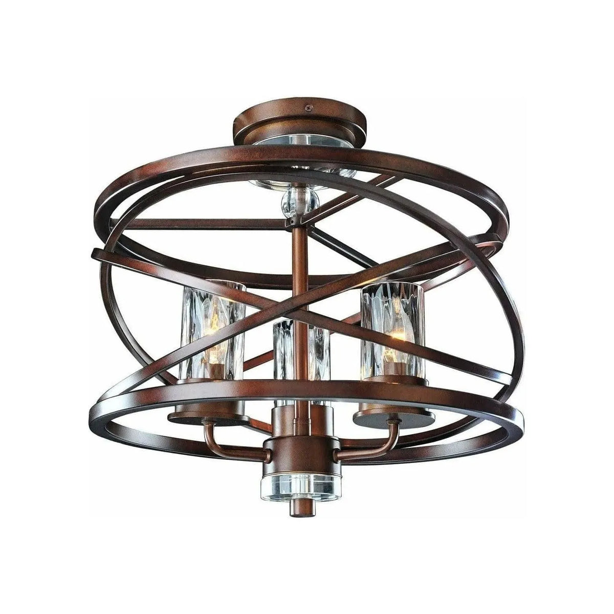 Kalco - Eternity Semi Flush Mount - 6605EZ | Montreal Lighting & Hardware