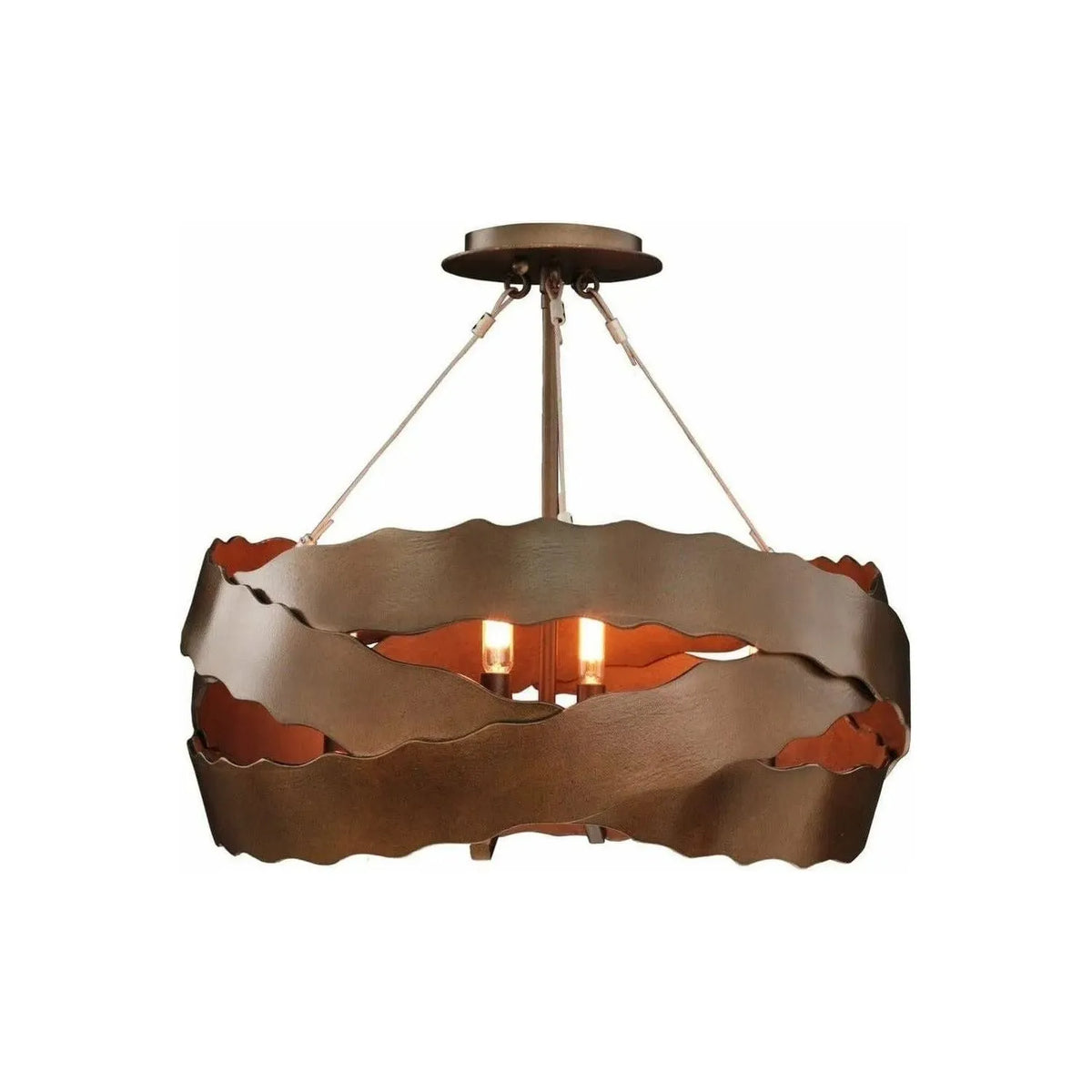 Kalco - Fulton Semi Flush Mount - 502652BS | Montreal Lighting & Hardware