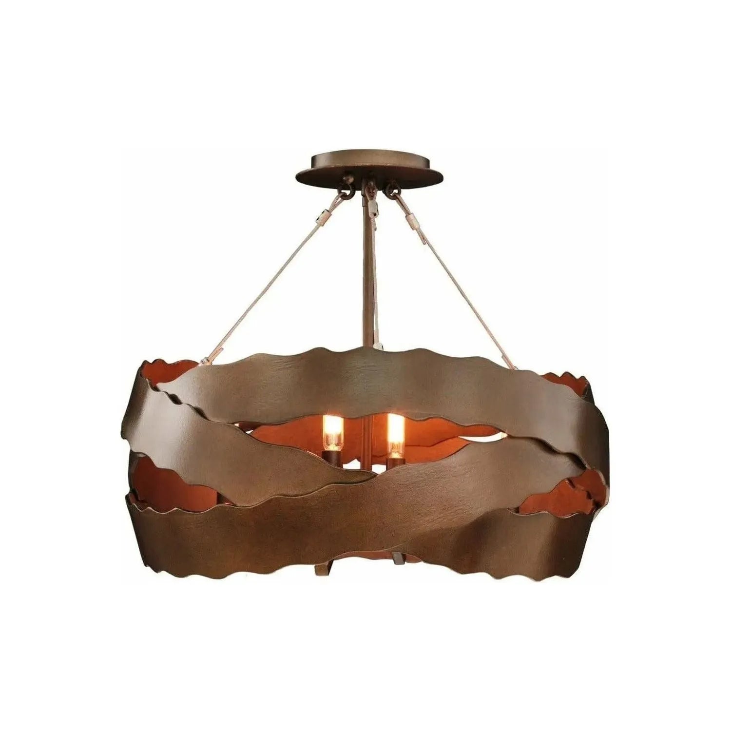 Kalco - Fulton Semi Flush Mount - 502652BS | Montreal Lighting & Hardware