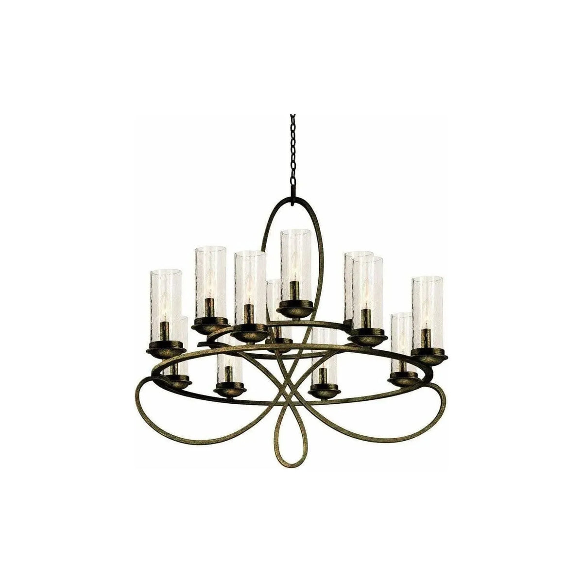 Kalco - Grayson Chandelier - 2675HB/1100 | Montreal Lighting & Hardware