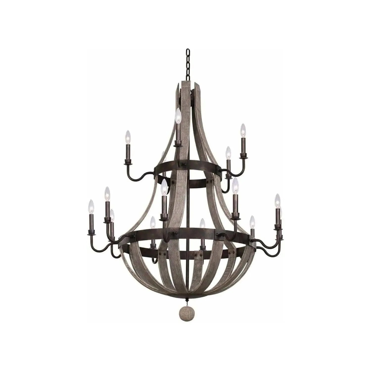 Kalco - Harper 2-Tier Chandelier - 506873FG | Montreal Lighting & Hardware