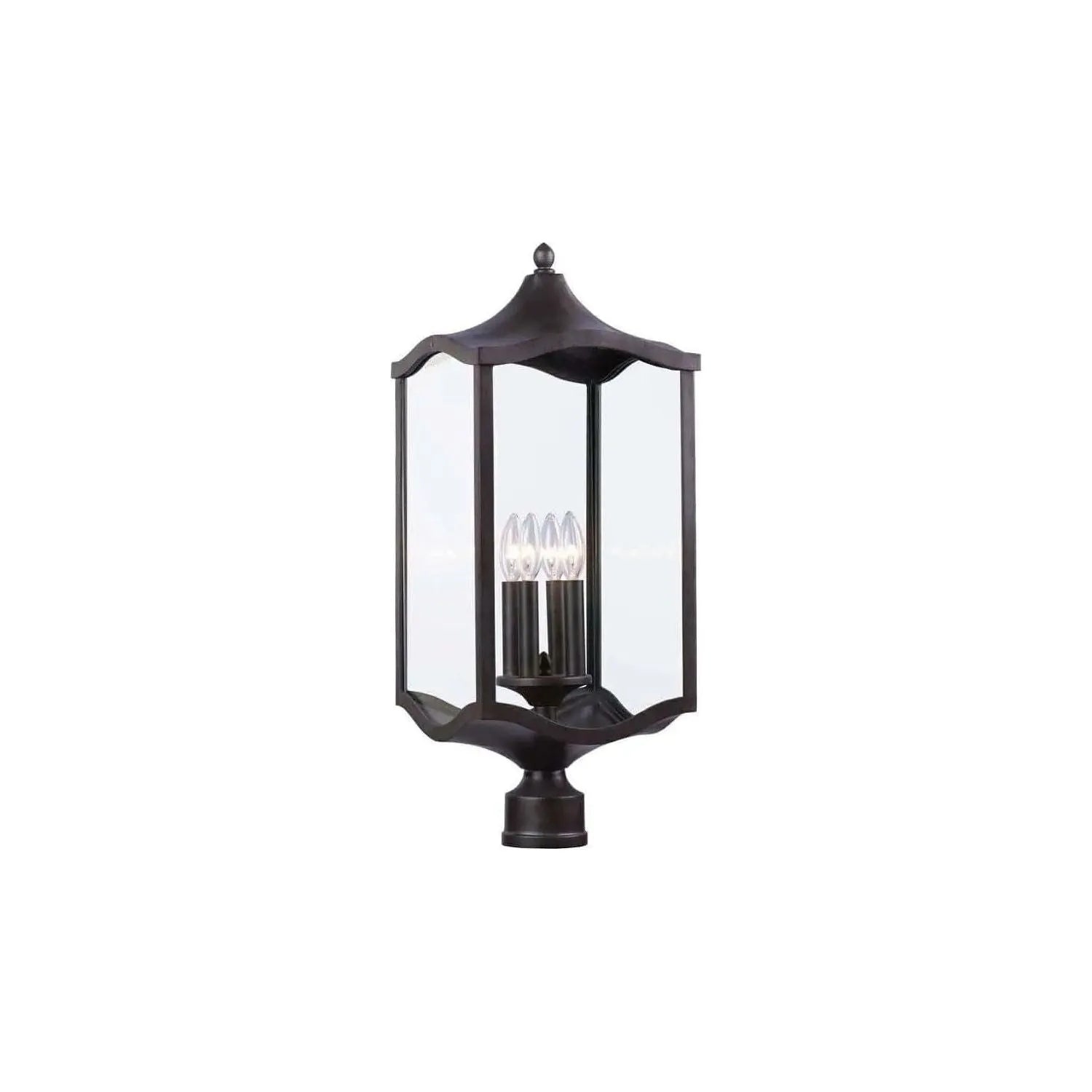 Kalco - Lakewood Post Mount - 404500AI | Montreal Lighting & Hardware