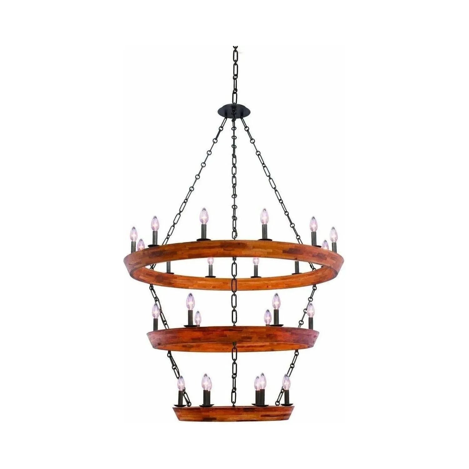Kalco - Lansdale 3-Tier Chandelier - 505554BI | Montreal Lighting & Hardware