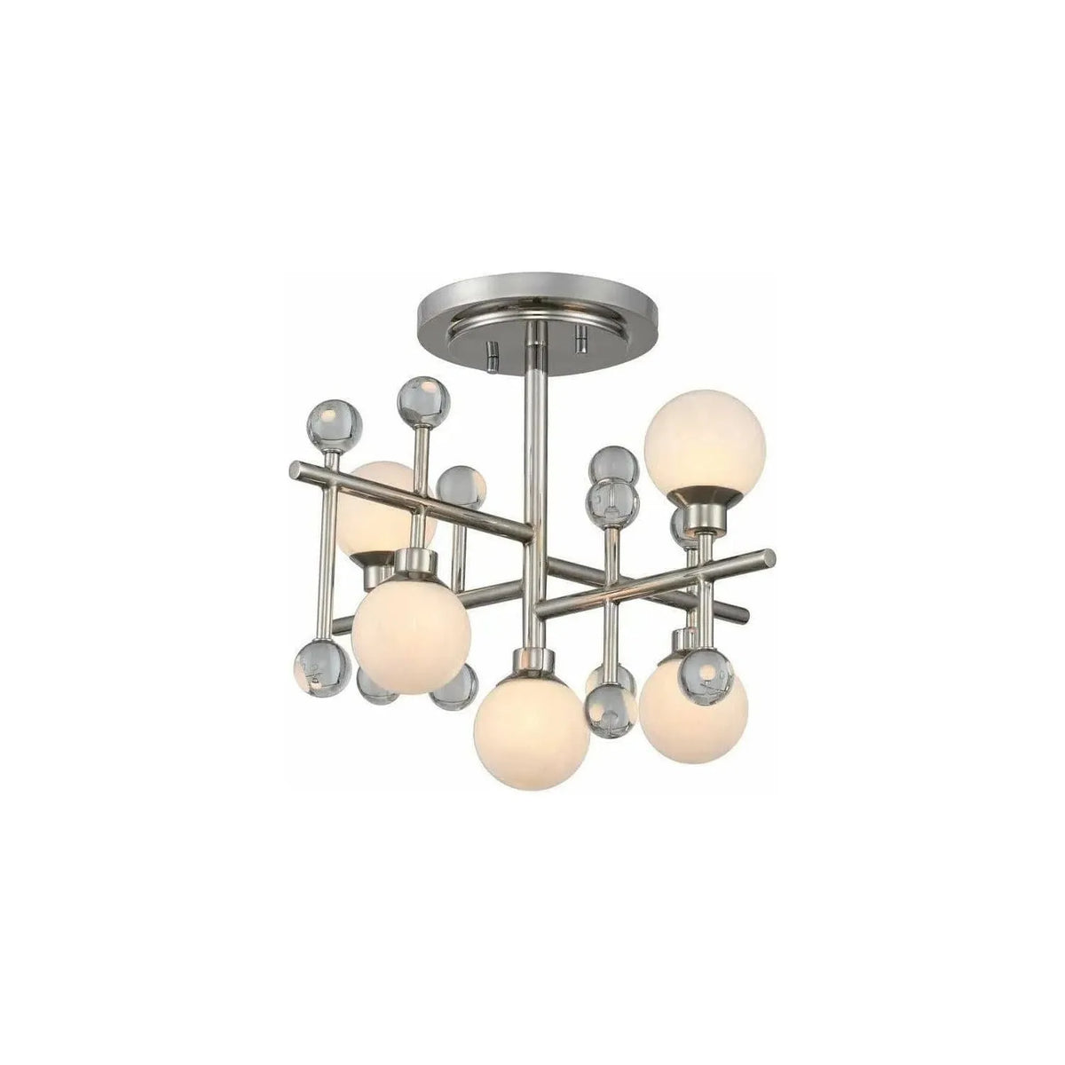 Kalco - Mercer LED Semi Flush Mount - 508640PN | Montreal Lighting & Hardware