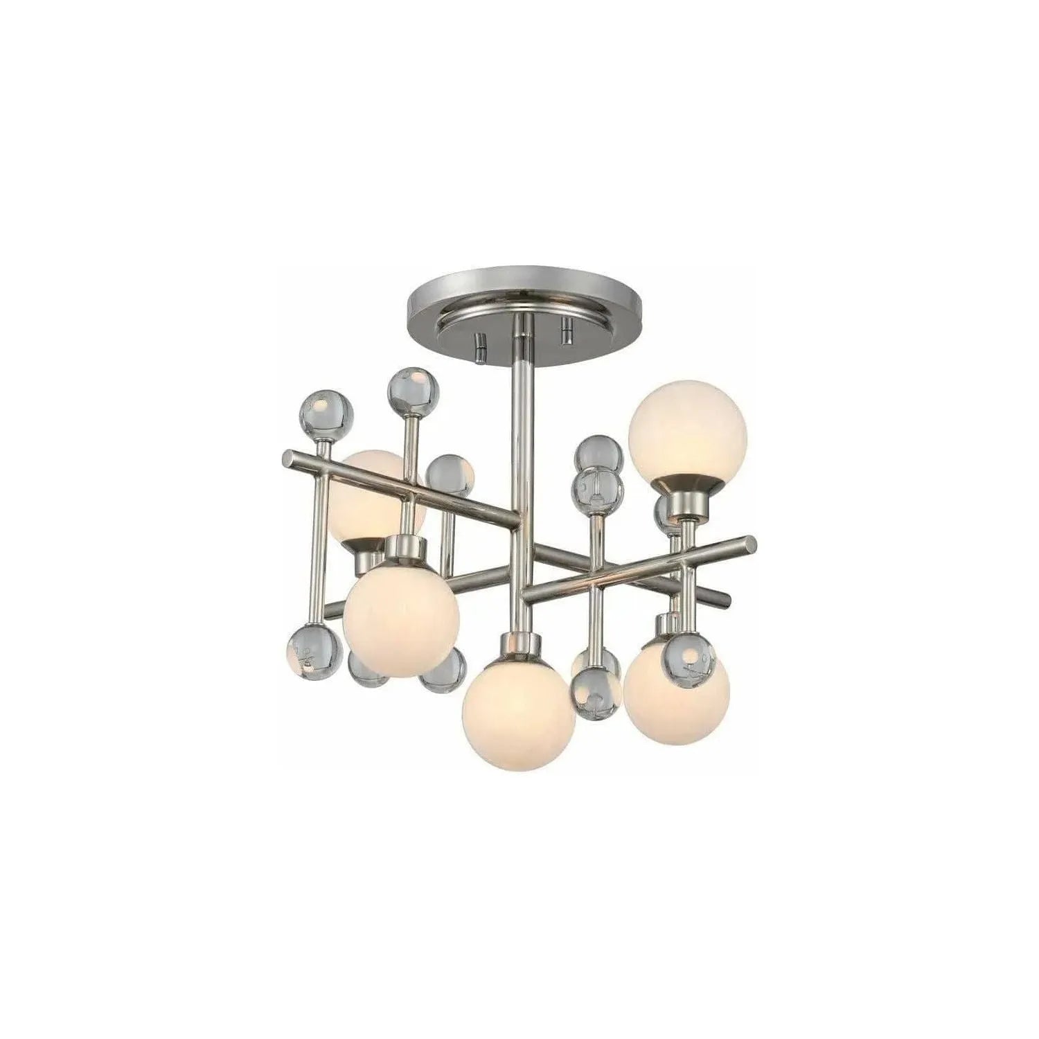 Kalco - Mercer LED Semi Flush Mount - 508640PN | Montreal Lighting & Hardware