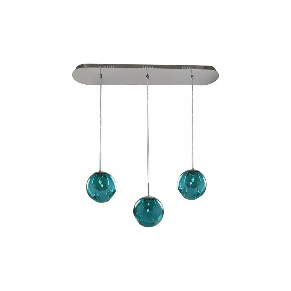 Kalco - Meteor Island Pendant - 309542CH/AQUA | Montreal Lighting & Hardware