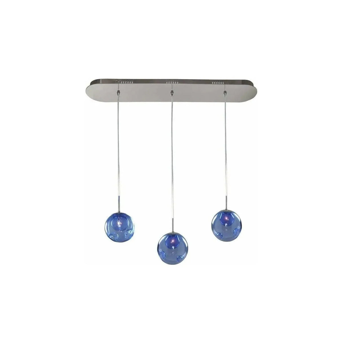 Kalco - Meteor Island Pendant - 309542CH/SAPPH | Montreal Lighting & Hardware