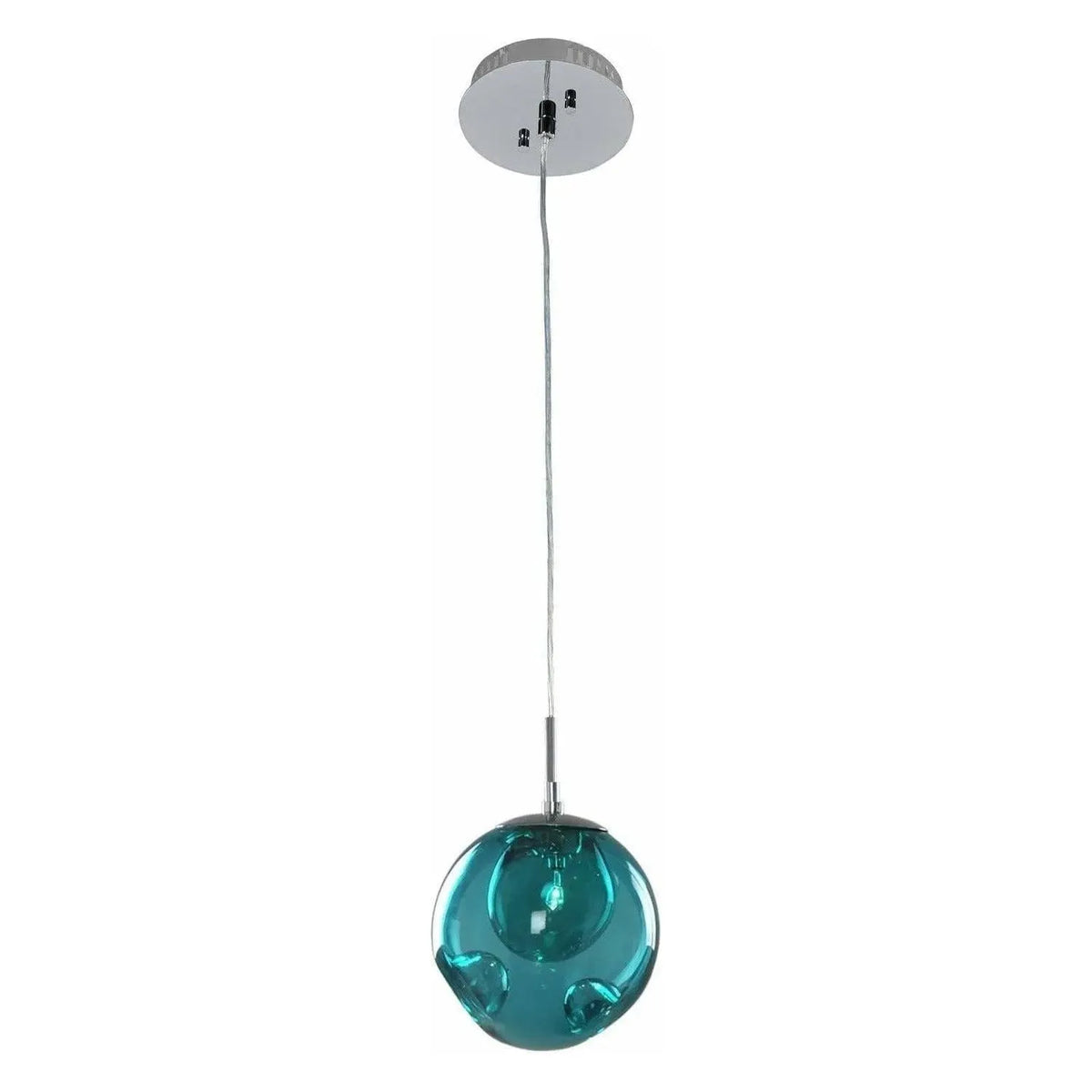 Kalco - Meteor Mini Pendant - 309510CH/AQUA | Montreal Lighting & Hardware