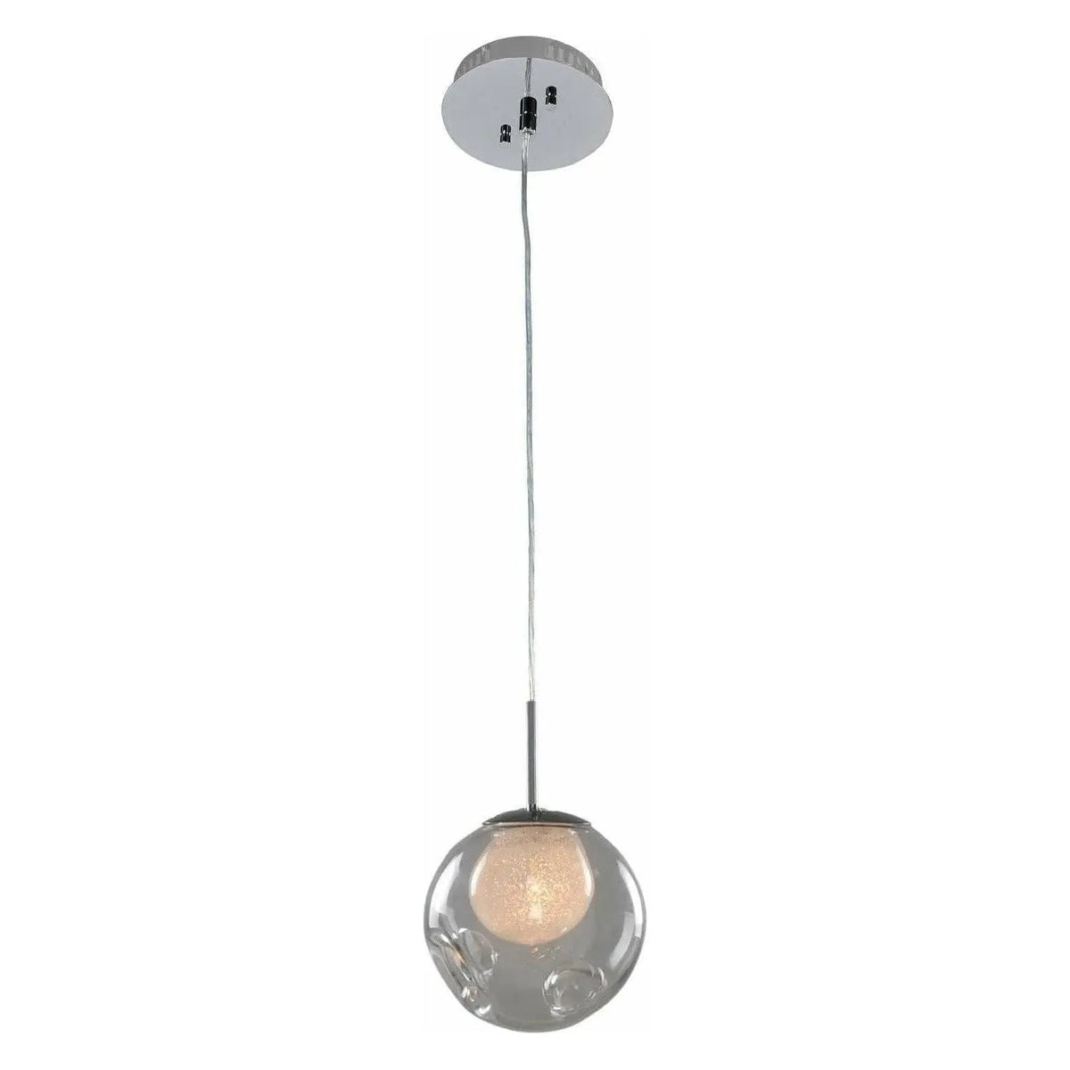 Kalco - Meteor Mini Pendant - 309510CH/CLEAR | Montreal Lighting & Hardware