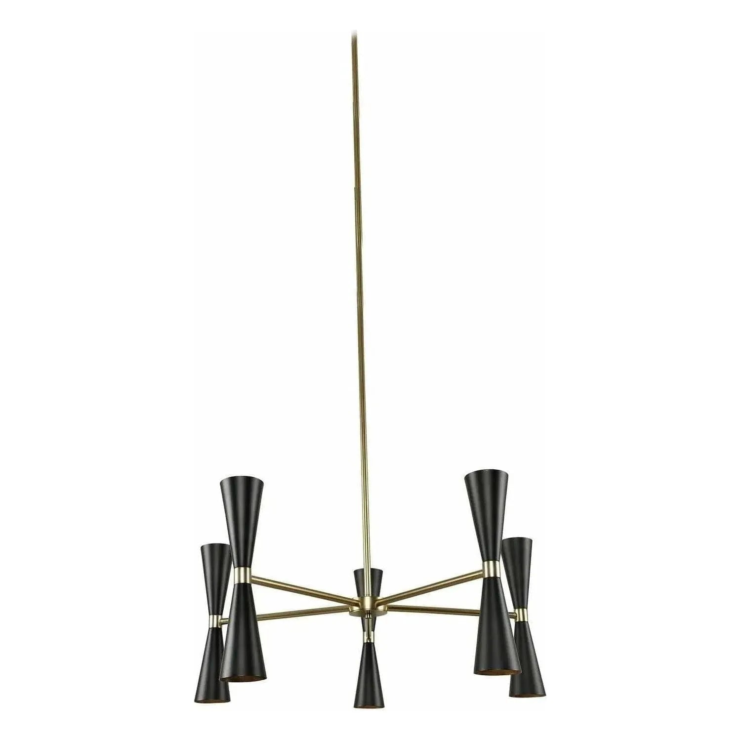 Kalco - Milo LED Chandelier - 310470BVB | Montreal Lighting & Hardware