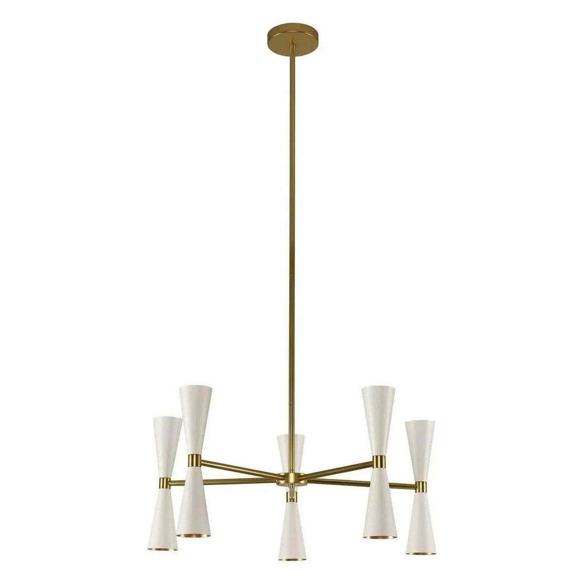 Kalco - Milo LED Chandelier - 310470WVB | Montreal Lighting & Hardware