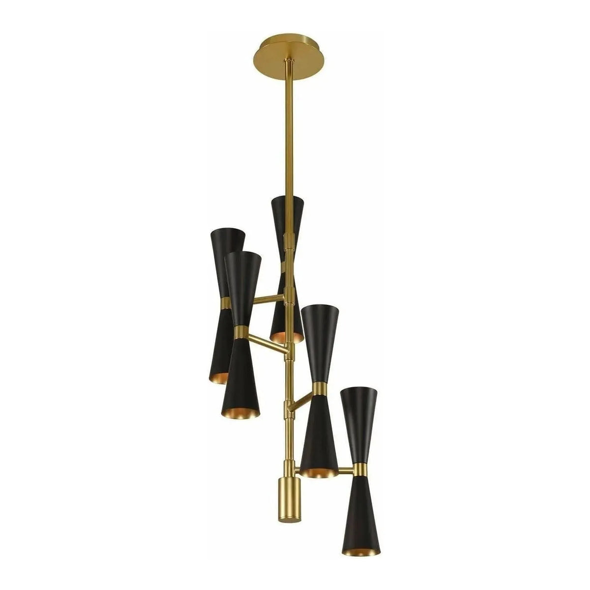 Kalco - Milo LED Chandelier - 310472BVB | Montreal Lighting & Hardware