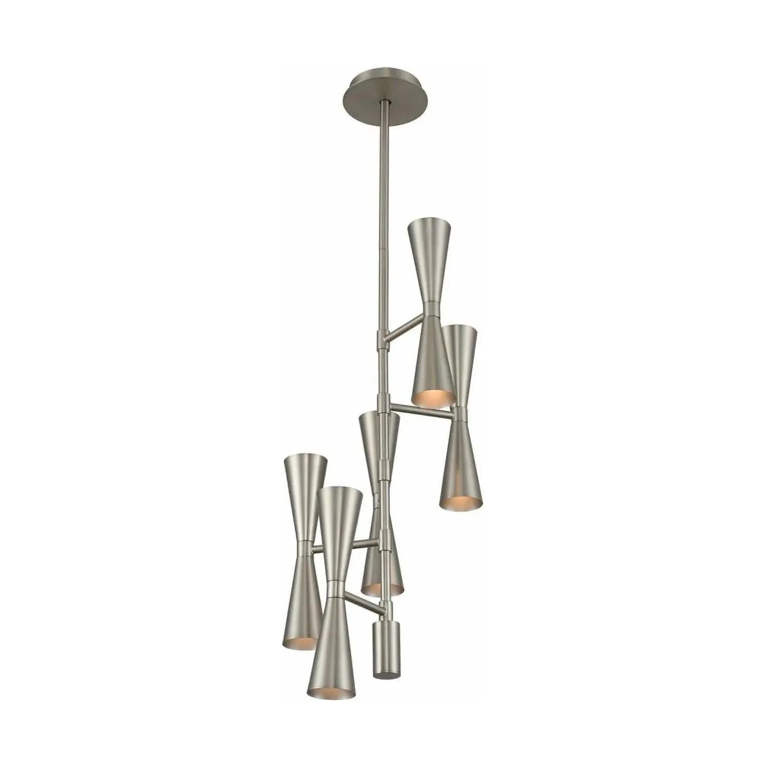 Kalco - Milo LED Foyer Chandelier - 310472SN | Montreal Lighting & Hardware