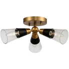 Kalco - Ponti Semi Flush Mount - 513141BNB | Montreal Lighting & Hardware