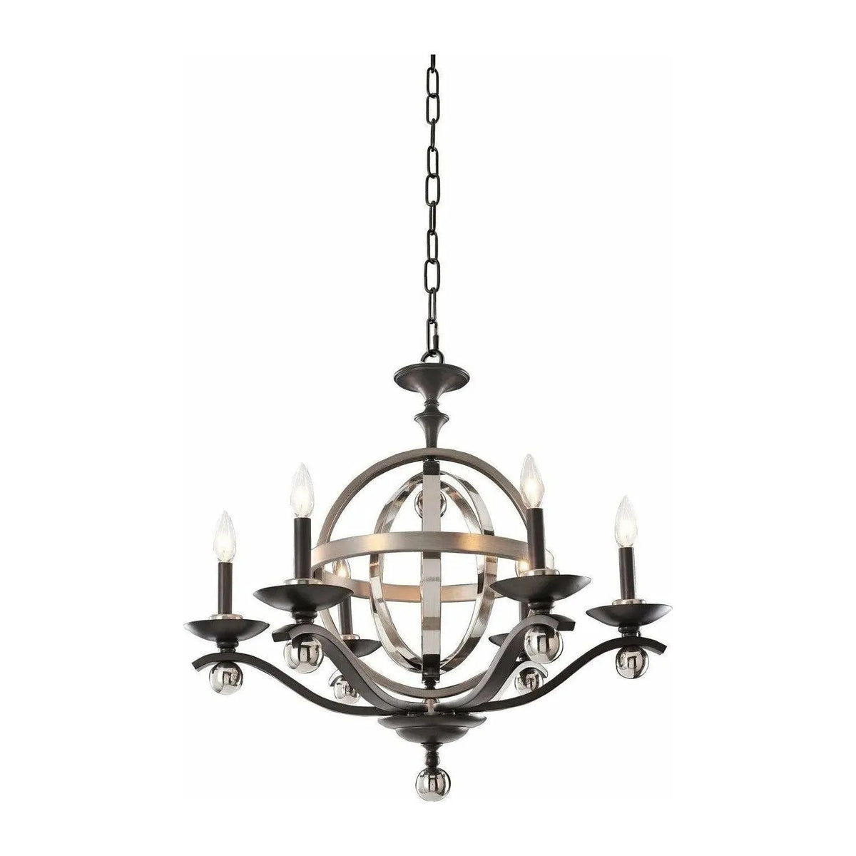 Kalco - Rothwell Chandelier - 6597PSN | Montreal Lighting & Hardware