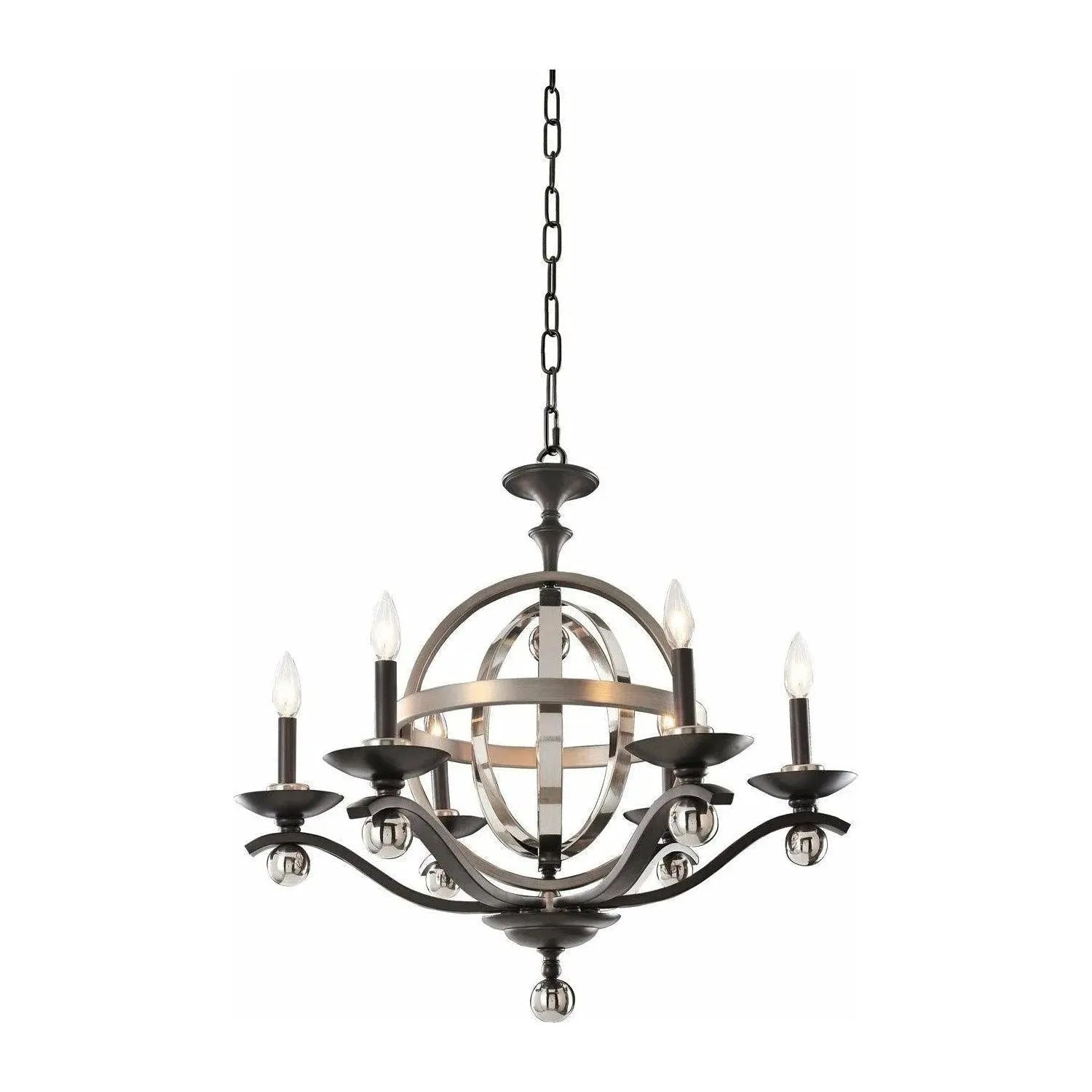 Kalco - Rothwell Chandelier - 6597PSN | Montreal Lighting & Hardware
