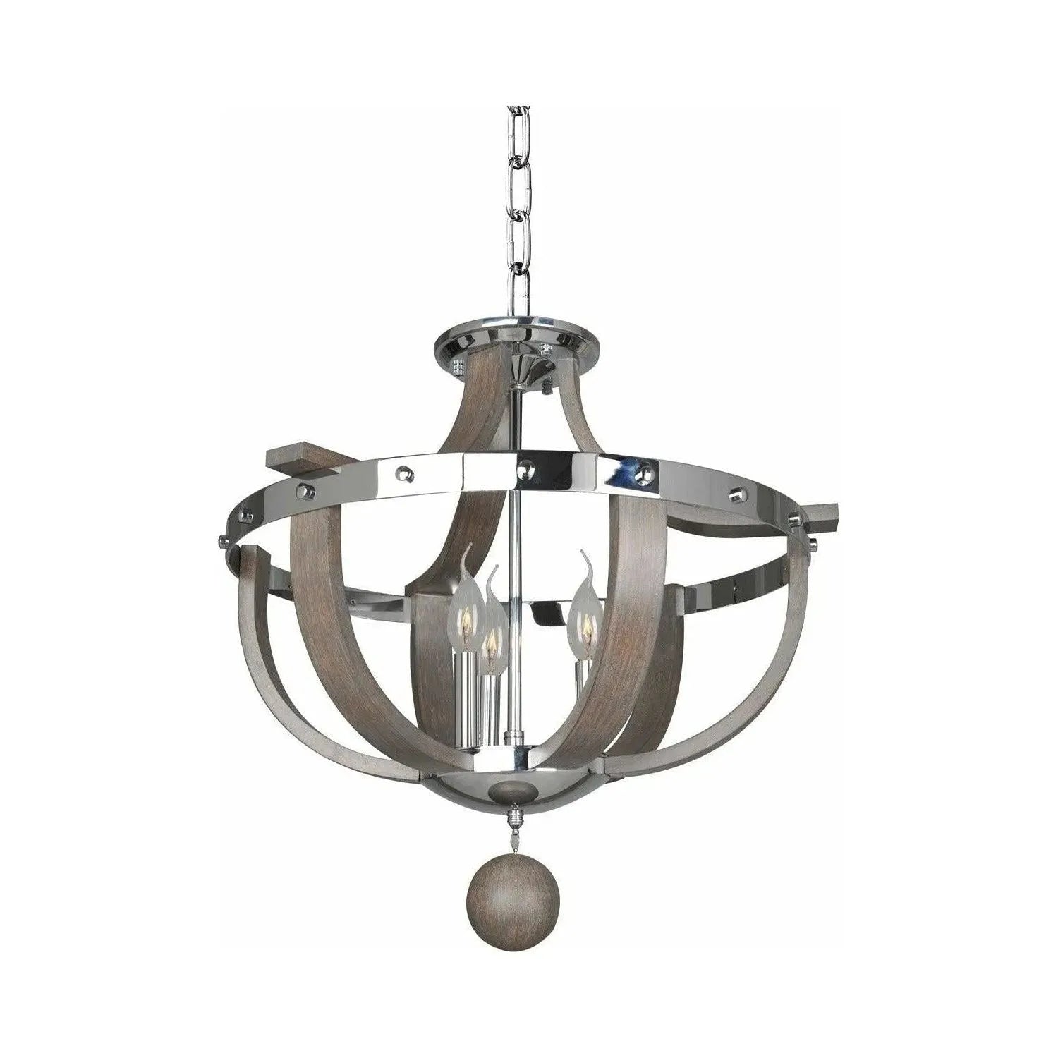 Kalco - Sharlow Semi Flush Mount - 300440CH | Montreal Lighting & Hardware