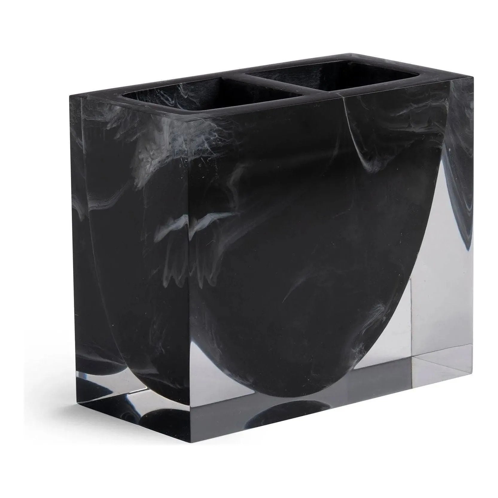 Kassatex - Ducale Black Bath Accessories - ADE-TBH-BW | Montreal Lighting & Hardware