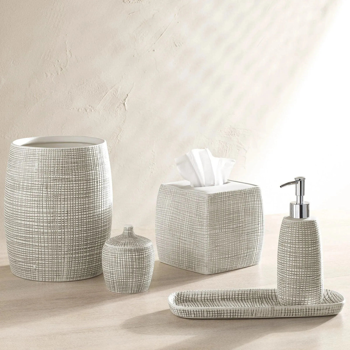 Kassatex - Raffia Bath Accessories - ARF-LD | Montreal Lighting & Hardware