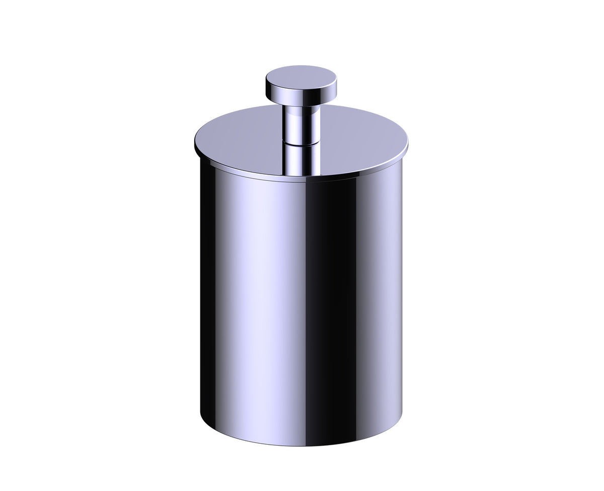 Kartners KCT-RD-T-L-99 Oslo Cotton Ball Holder in Polished Chrome