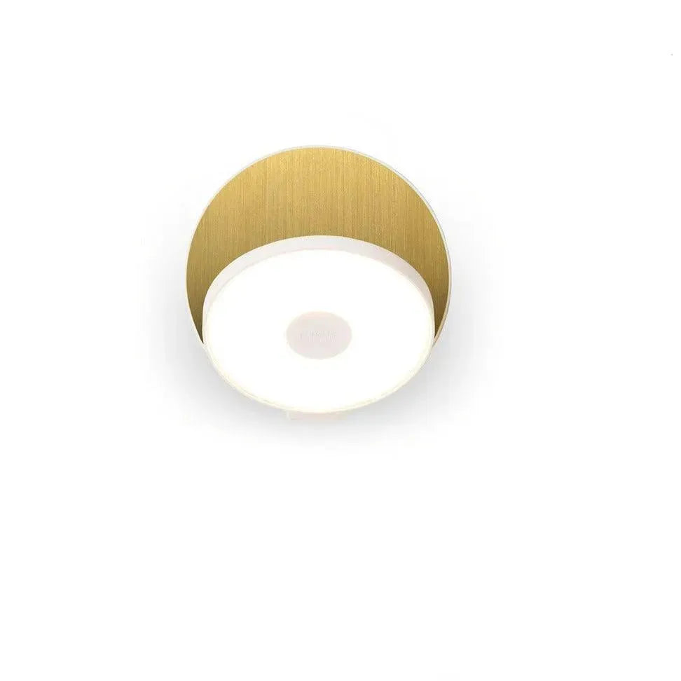 Koncept - Gravy LED Wall Sconce - GRW-S-MWT-BRS-PI | Montreal Lighting & Hardware