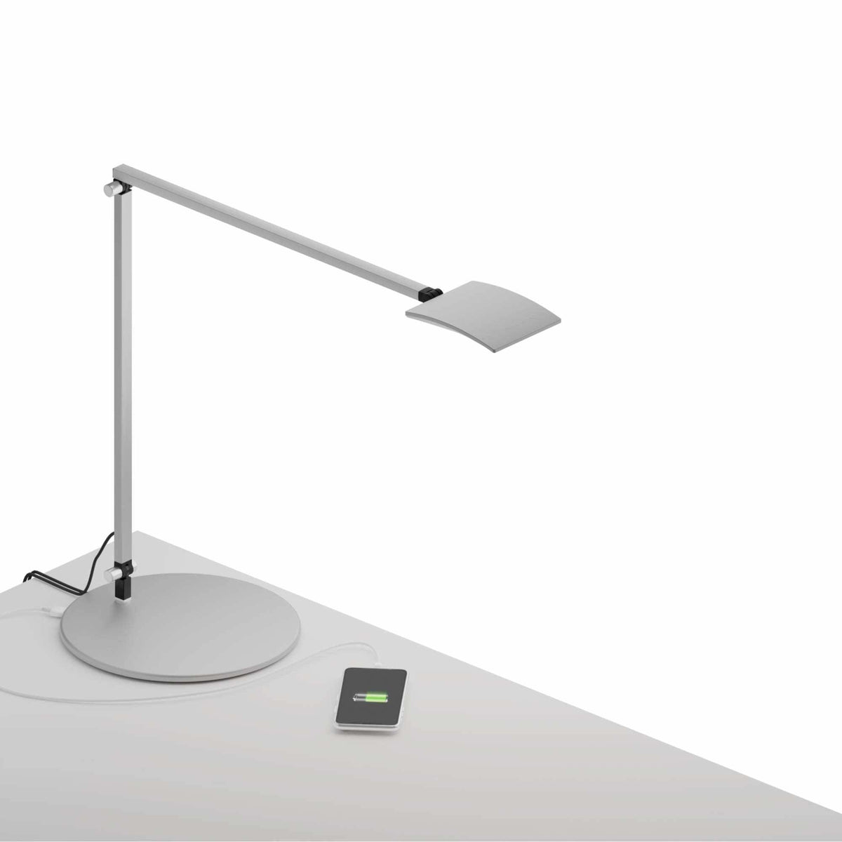 Koncept - Mosso Pro LED Desk Lamp - AR2001-SIL-USB | Montreal Lighting & Hardware