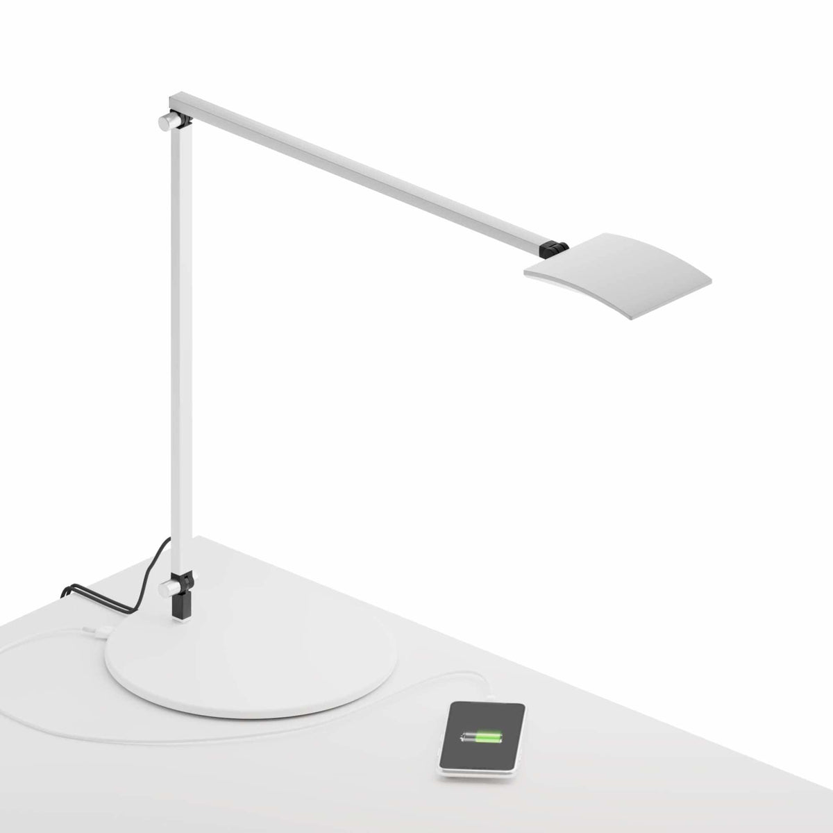 Koncept - Mosso Pro LED Desk Lamp - AR2001-WHT-USB | Montreal Lighting & Hardware