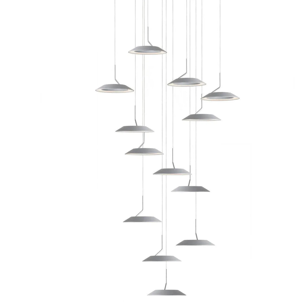 Koncept - Royyo LED 13-Light Pendant - RYP-C13-SW-SIL | Montreal Lighting & Hardware